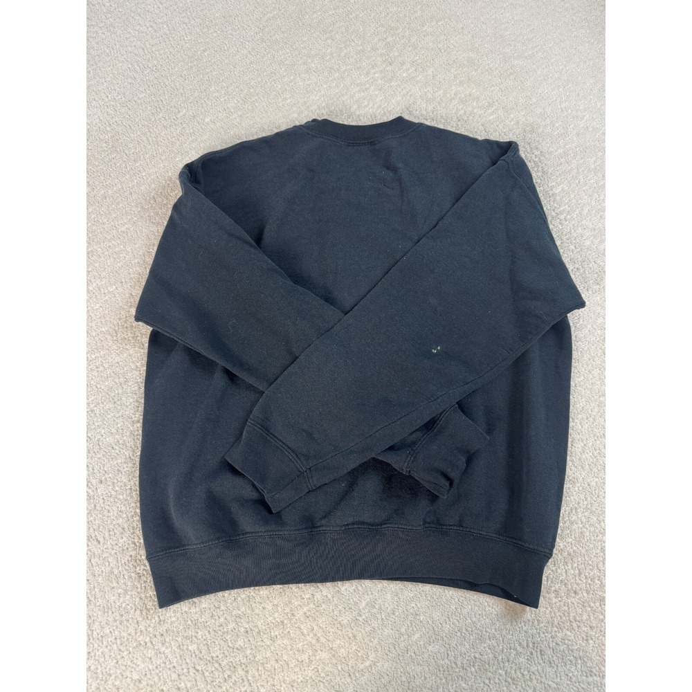 Vintage MV Sport Mens Stockton College Crewneck Sweatshirt Navy Medium - Picture 2 of 7